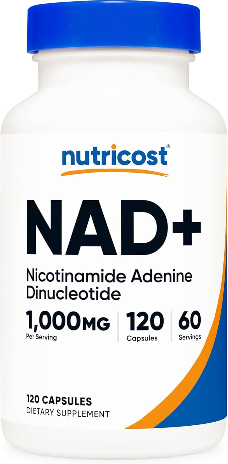 Suplemento Vegano de NAD+ 1,000mg - Efecto Duradero - 1