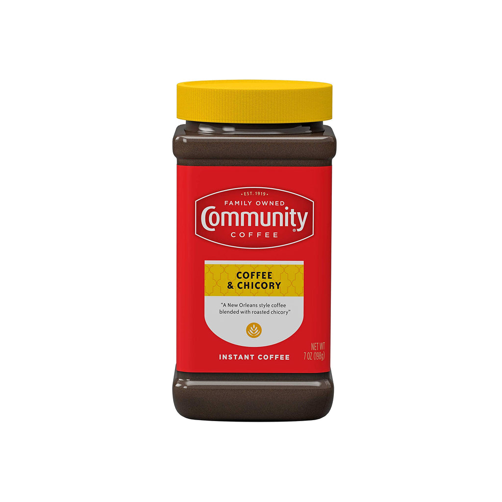 Café Community Coffee y Chicoria instantáneo 7 oz - 1