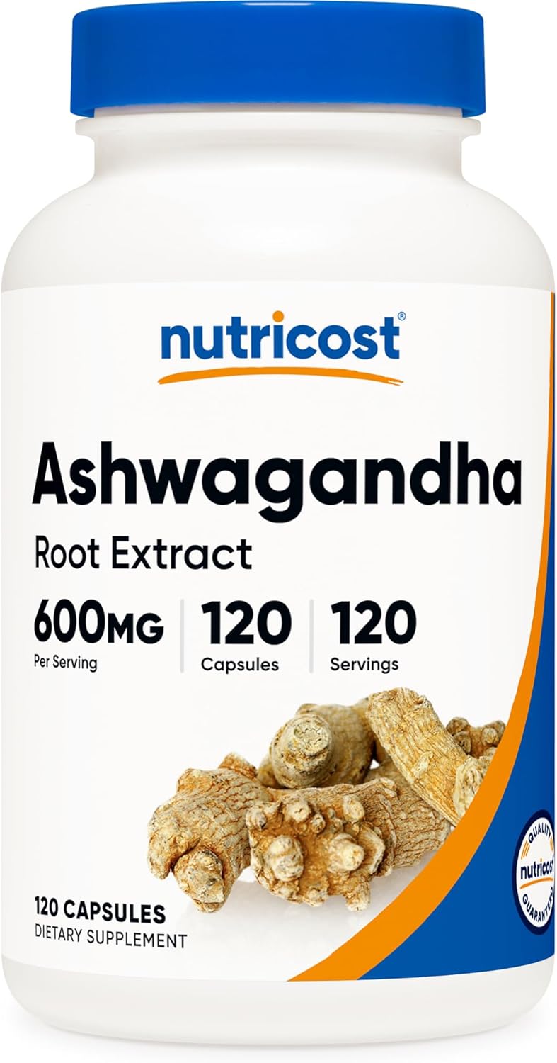 Ashwagandha Ultra Potente 600mg - 120 Cápsulas - 1