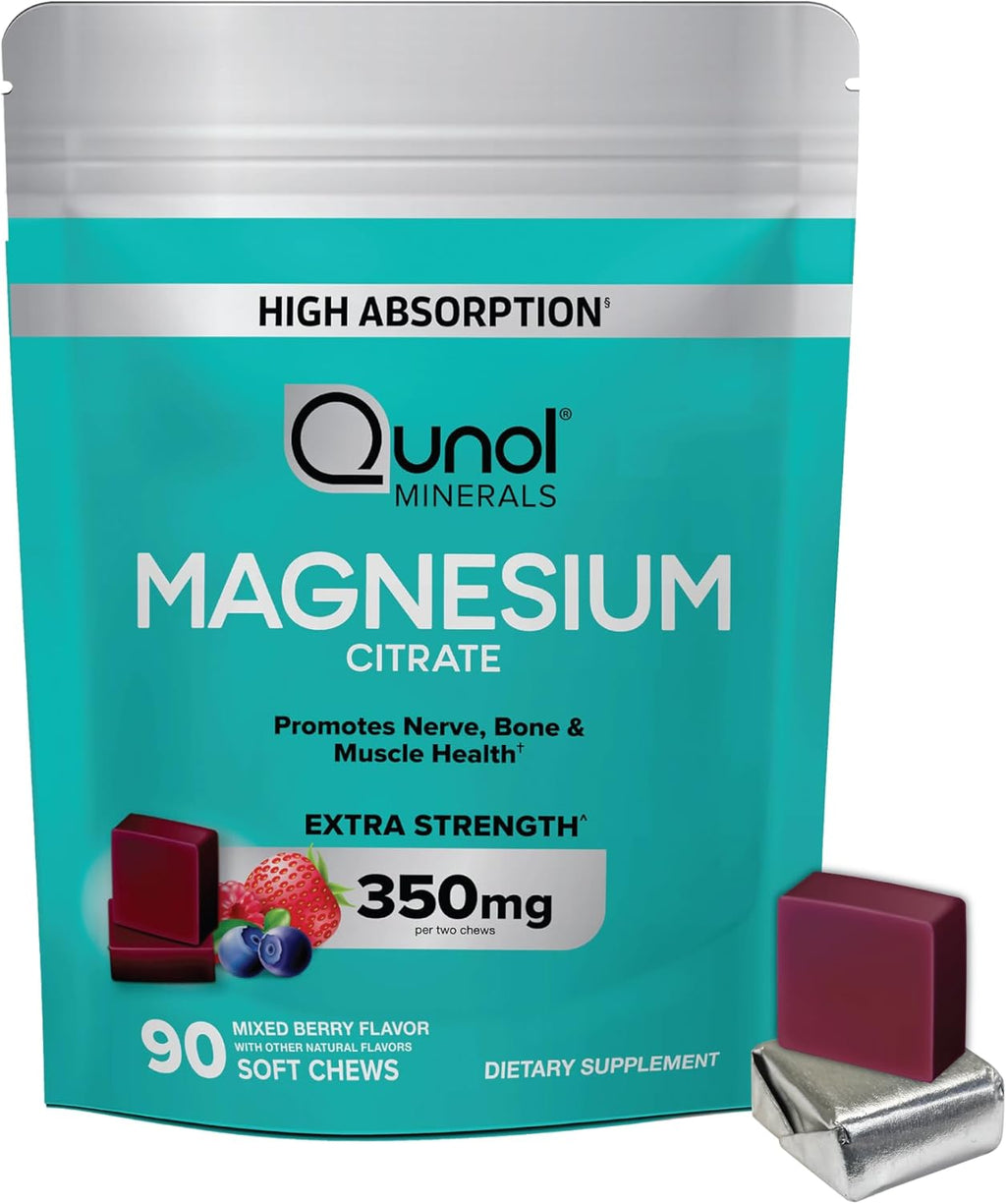 Citrato de Magnesio Qunol Ultra Absorción 350mg - 1