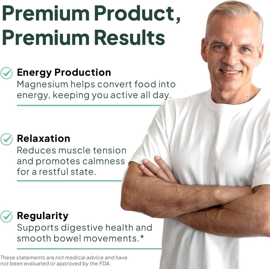 Citrato de Magnesio Ultra Absorbente para Energía y Relajación - 4