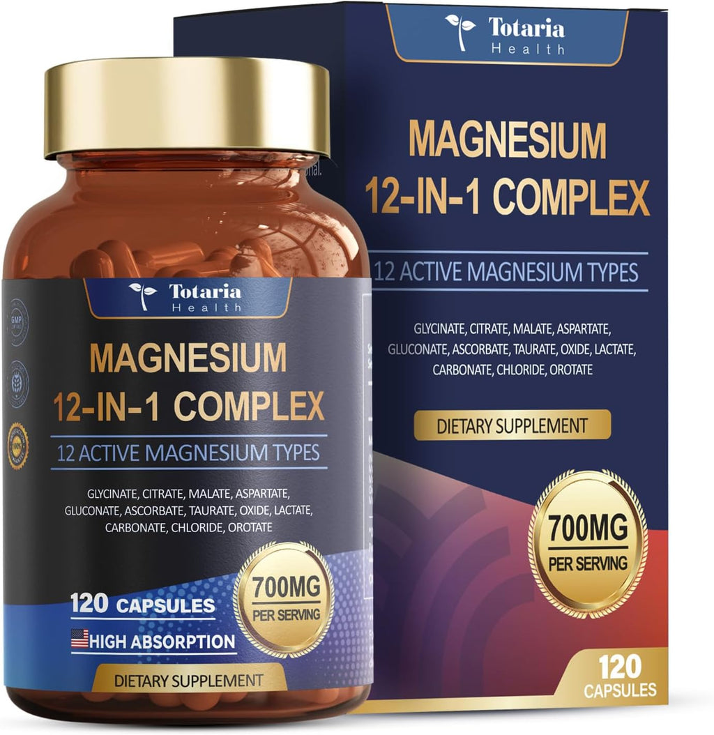 Suplemento de Magnesio Complejo Ultra Absorbente 700mg - 1