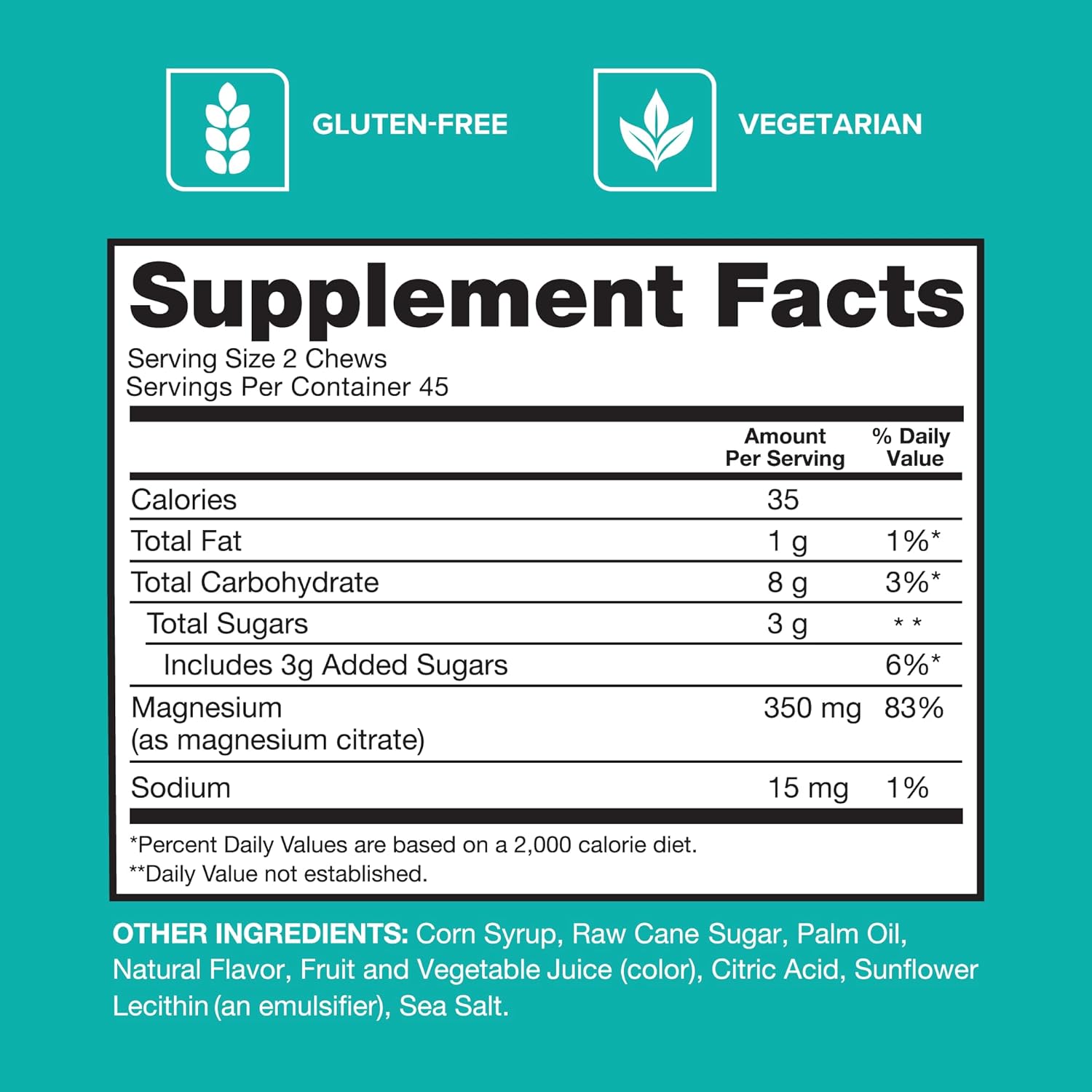 Citrato de Magnesio Qunol Ultra Absorción 350mg - 3