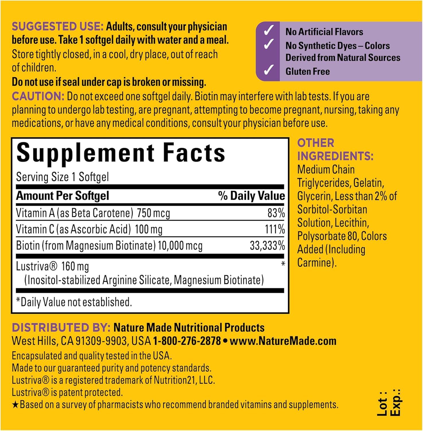 Suplemento Crecimiento Capilar Ultra Efectivo - 5