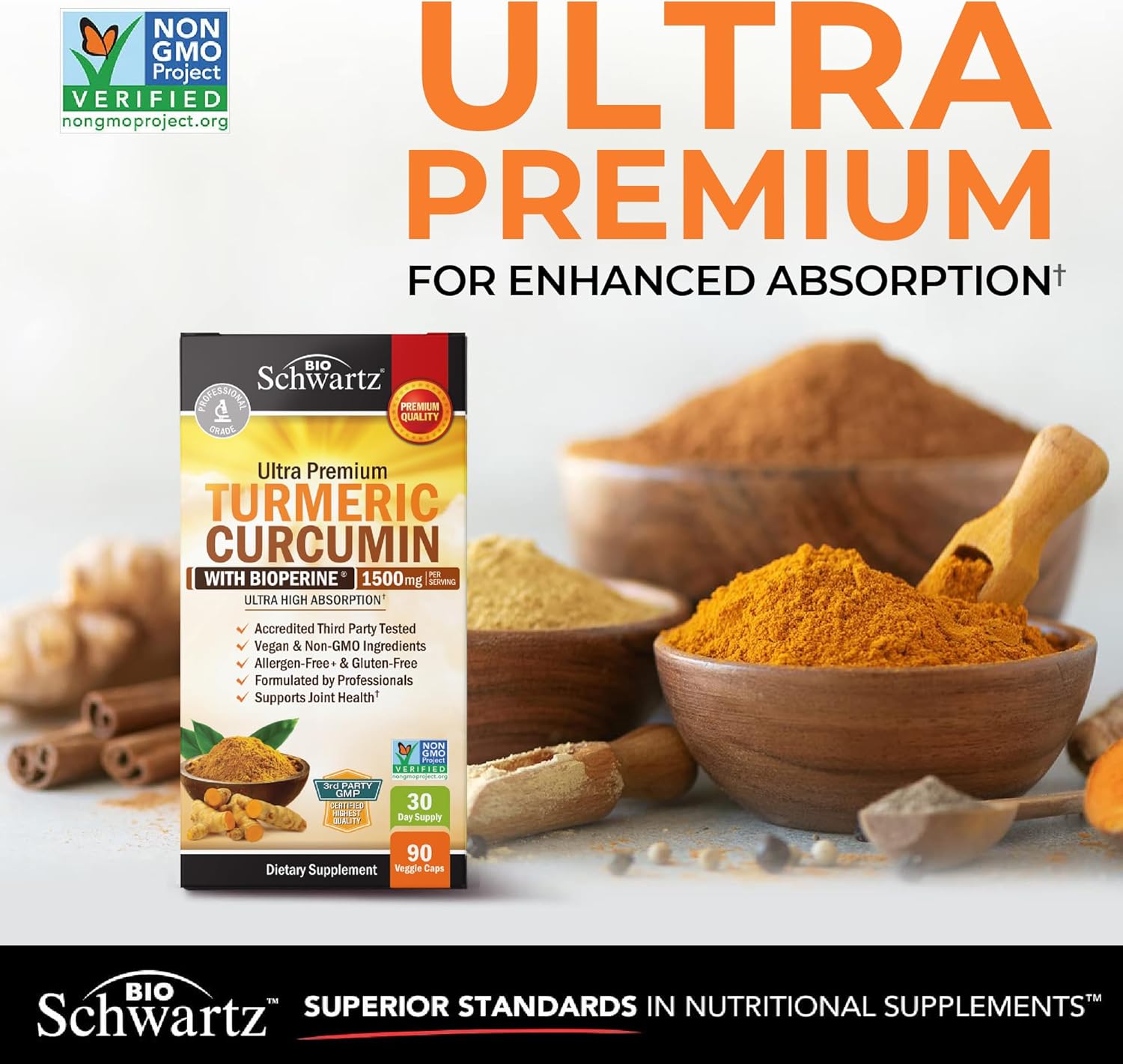 Cúrcuma Ultra Potente 1500mg con BioPerine - 2
